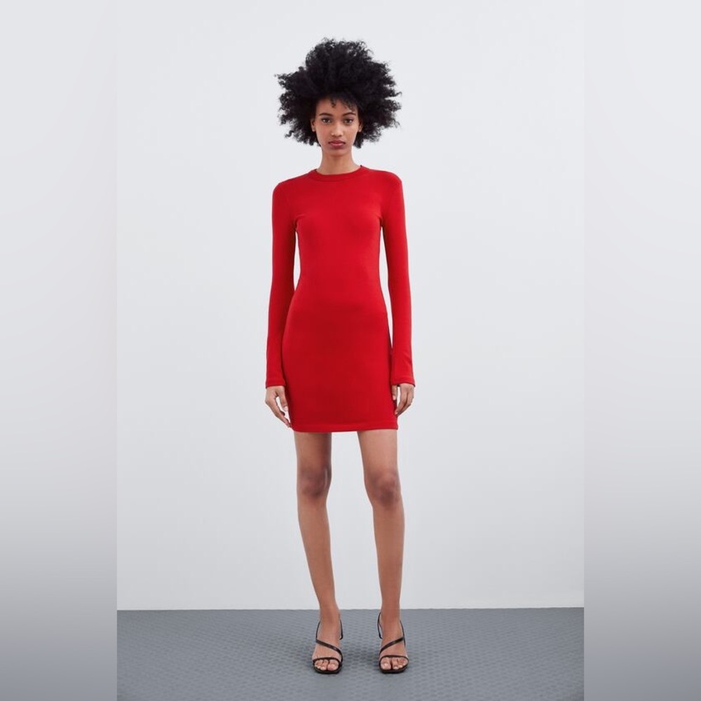 Zara ❤️❤️❤️Join Life  Red Dress Size M-L - NWT